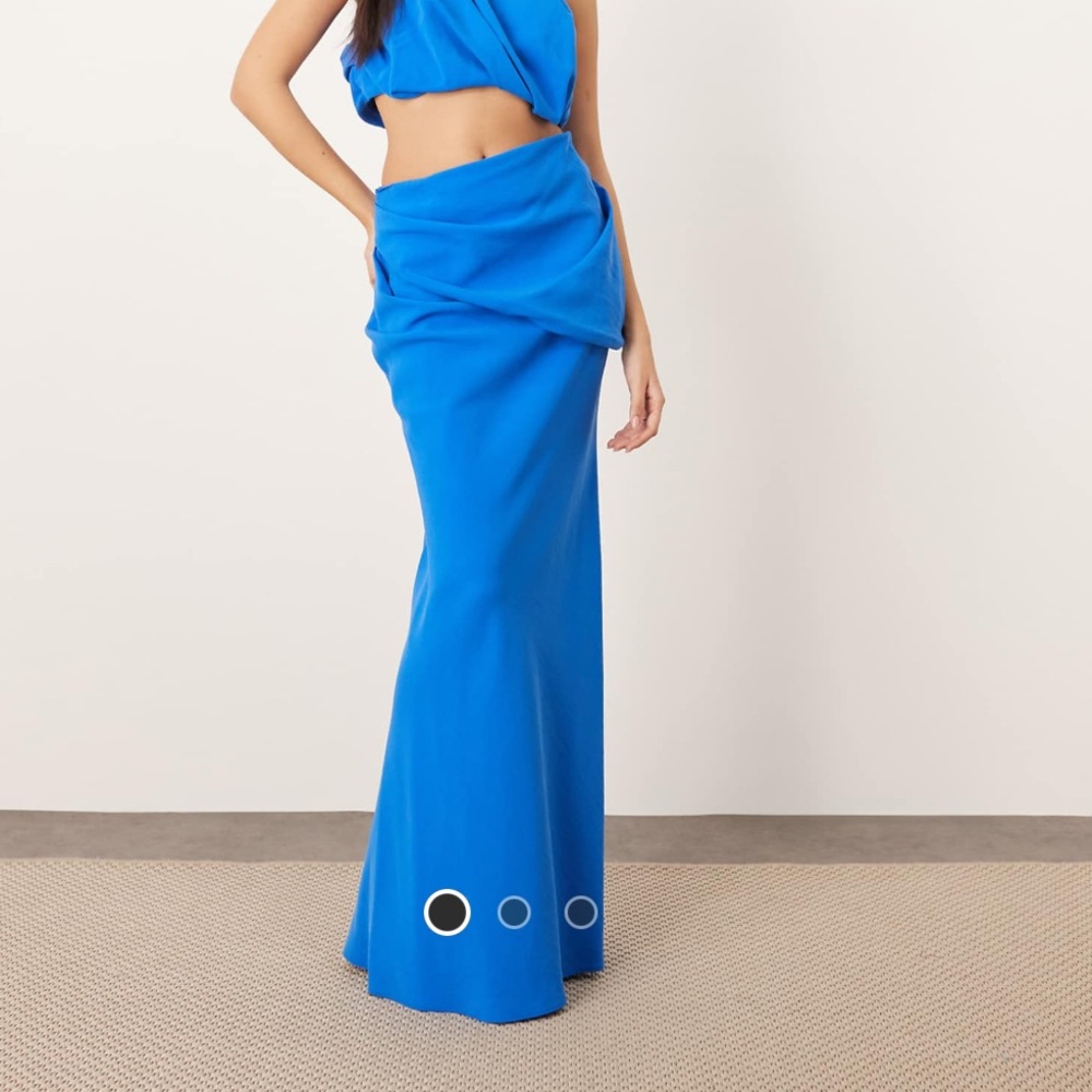 ARRANGE Vibrant Blue Maxi Skirt